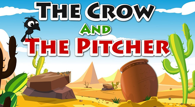 The crow and the pitcher
